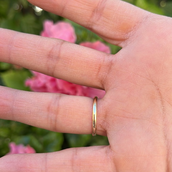 NEW 14K DESIGNER LOOK RING SIZE 
5 size 6 size 7 size 8 size 9 available - Picture 6 of 12